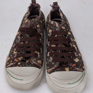 Rocket dog jointed love skull canvas size 7